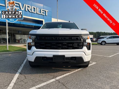 Used 2025 Chevrolet Silverado 1500 Custom w/ Turbomax Blackout Package AWD/4WD image 8