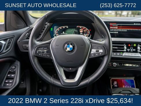 Used 2022 BMW 228i xDrive Gran Coupe w/ Convenience Package AWD/4WD image 41