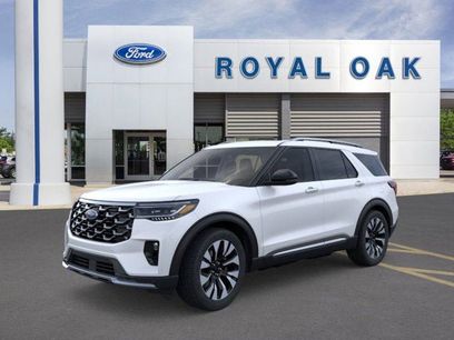 New 2025 Ford Explorer Platinum
