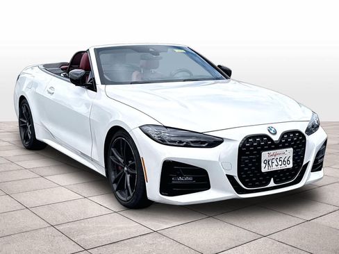 Used 2024 BMW 430i Convertible w/ M Sport Package RWD image 3