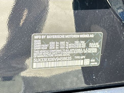 New 2027 BMW X6 xDrive40i w/ Executive Package AWD/4WD image 44