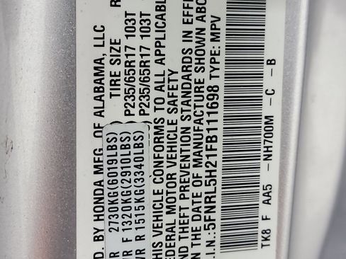 Used 2015 Honda Odyssey LX image 32