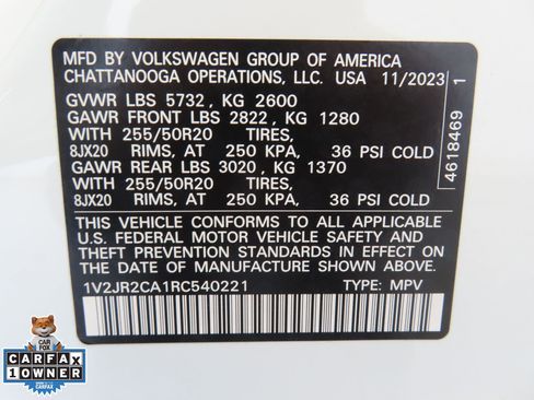 Used 2024 Volkswagen Atlas SE image 31