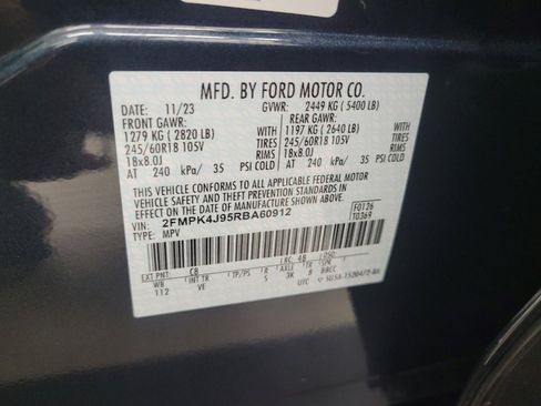 Used 2024 Ford Edge SEL w/ Convenience Package AWD/4WD image 33