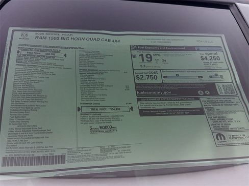New 2025 RAM 1500 Big Horn image 20
