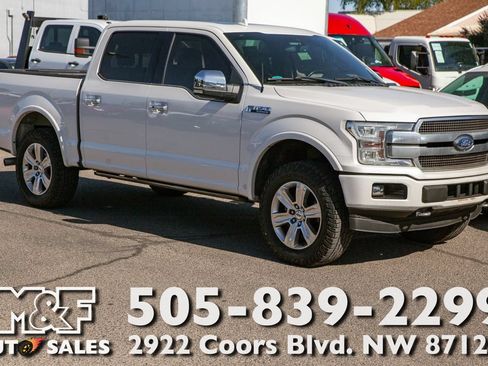 Used 2018 Ford F150 Platinum w/ Equipment Group 701A Luxury AWD/4WD image 1