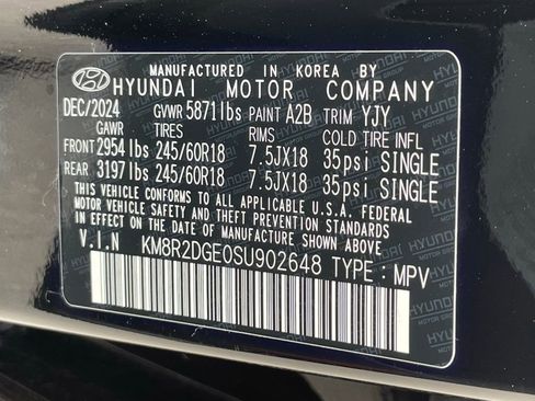 Used 2025 Hyundai Palisade SEL AWD/4WD image 36