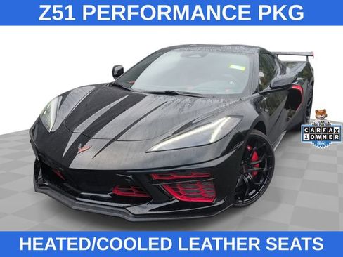 Used 2024 Chevrolet Corvette Stingray Preferred Cpe w/ Z51 Performance Package RWD image 1