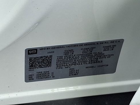 New 2026 Chevrolet Equinox LT w/ Convenience Package II image 10