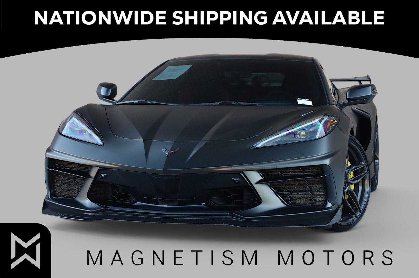 Used 2021 Chevrolet Corvette Stingray Preferred Cpe w/ Z51 Performance Package RWD image 1