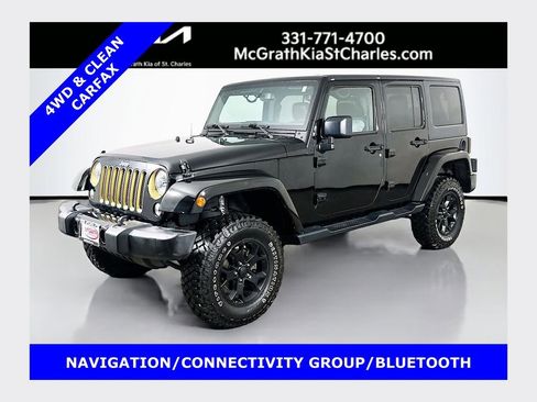 Used 2016 Jeep Wrangler Unlimited Sahara w/ Connectivity Group AWD/4WD image 1