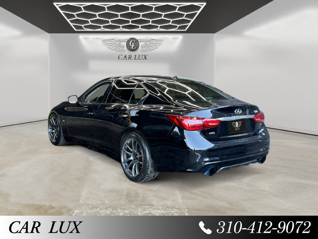 Used 2018 INFINITI Q50 Luxe AWD/4WD image 3