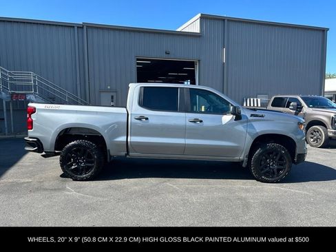 Used 2023 Chevrolet Silverado 1500 Custom Trail Boss w/ LPO, Dark Essentials Package AWD/4WD image 2