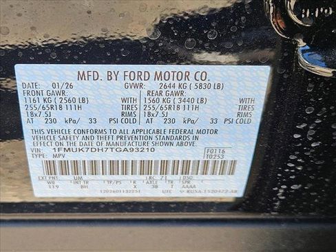 New 2026 Ford Explorer Active RWD image 18