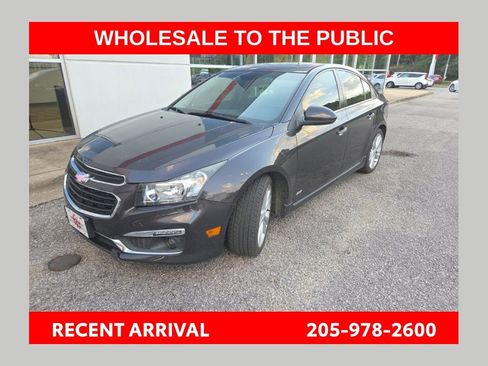 Used 2015 Chevrolet Cruze LTZ w/ Sun, Sound and Sport Package FWD image 1