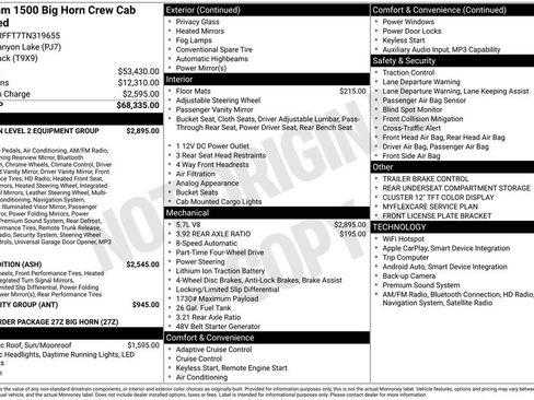 New 2026 RAM 1500 Big Horn AWD/4WD image 4
