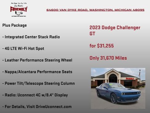 Used 2023 Dodge Challenger GT w/ Plus Package AWD/4WD image 20