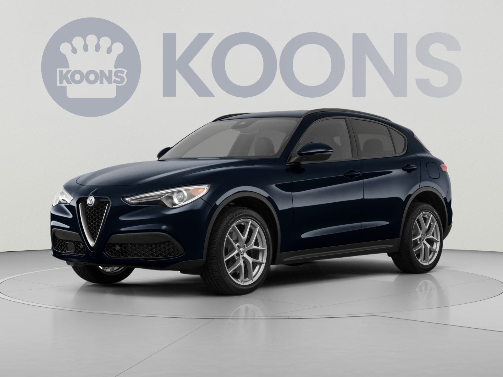Used 2020 Alfa Romeo Stelvio Ti Sport w/ Quick Order Package 22S Sport AWD/4WD image 1