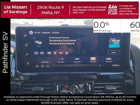 New 2026 Nissan Pathfinder SV AWD/4WD image 20