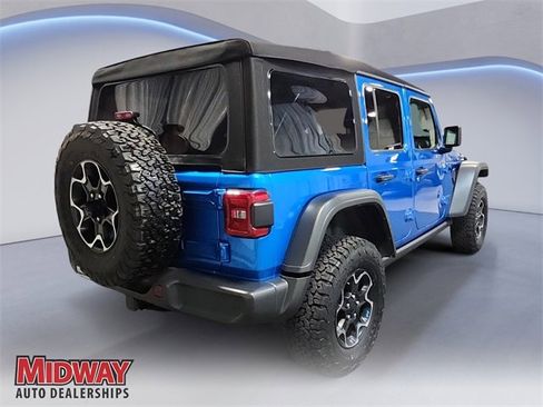 Used 2022 Jeep Wrangler Unlimited Rubicon 4xe w/ Safety Group image 5