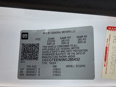 Used 2021 Chevrolet Colorado ZR2 w/ ZR2 Dusk Special Edition AWD/4WD image 34