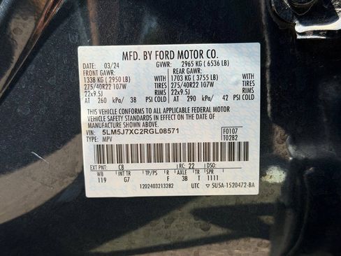 Used 2024 Lincoln Aviator Reserve w/ Equipment Group 201A AWD/4WD image 18