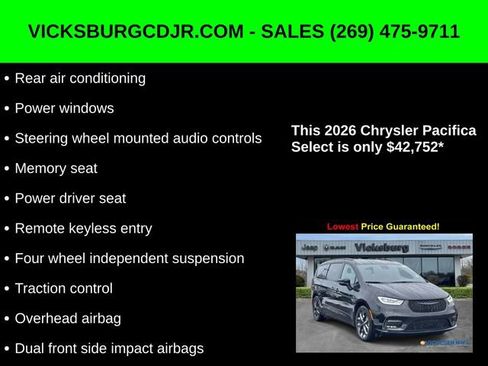New 2026 Chrysler Pacifica Select image 22