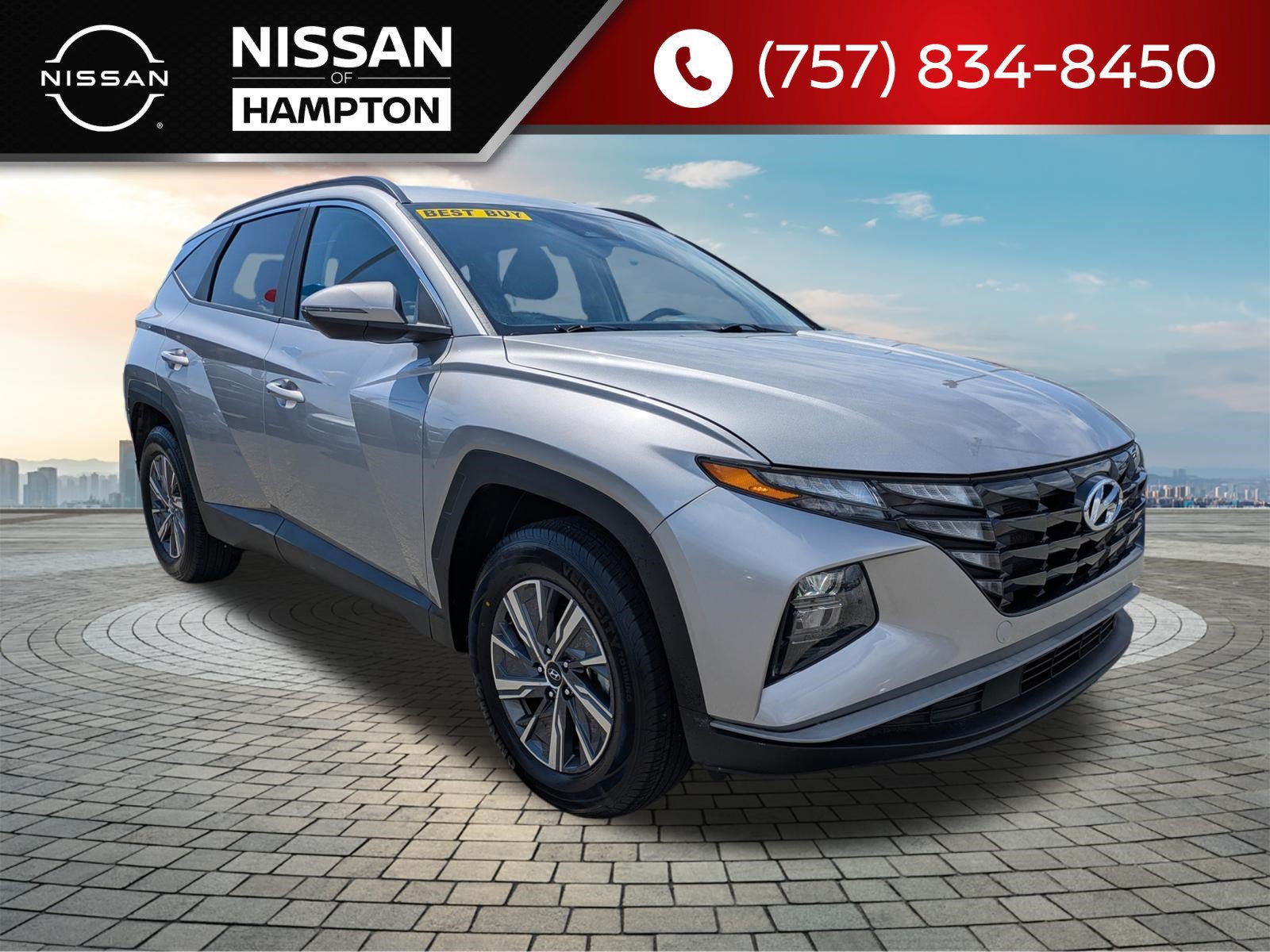 Used 2023 Hyundai Tucson Blue AWD/4WD image 1