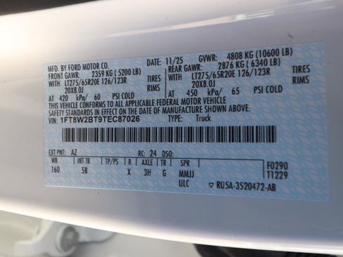 New 2026 Ford F250 4x4 Crew Cab Super Duty image 23