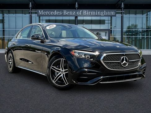 Used 2025 Mercedes-Benz E 450 4MATIC Sedan w/ Winter Package image 1