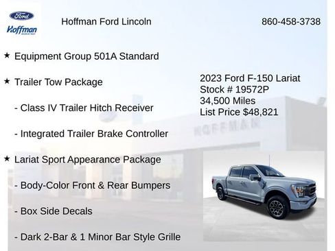 Certified 2023 Ford F150 Lariat AWD/4WD image 6
