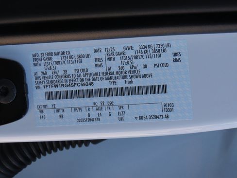 Used 2025 Ford F150 Raptor AWD/4WD image 32