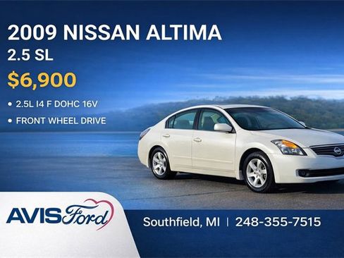 Used 2009 Nissan Altima 2.5 SL w/ SL Pkg image 1