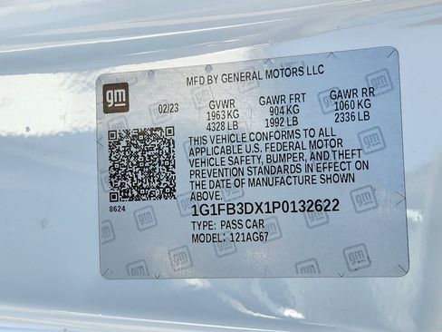 Used 2023 Chevrolet Camaro LT image 32