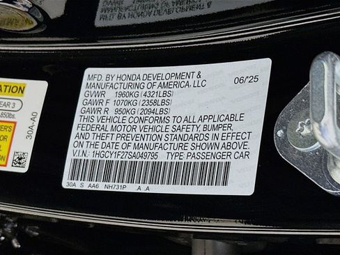 Certified 2025 Honda Accord LX image 27