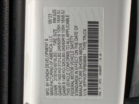 Used 2023 Honda Ridgeline RTL-E image 25