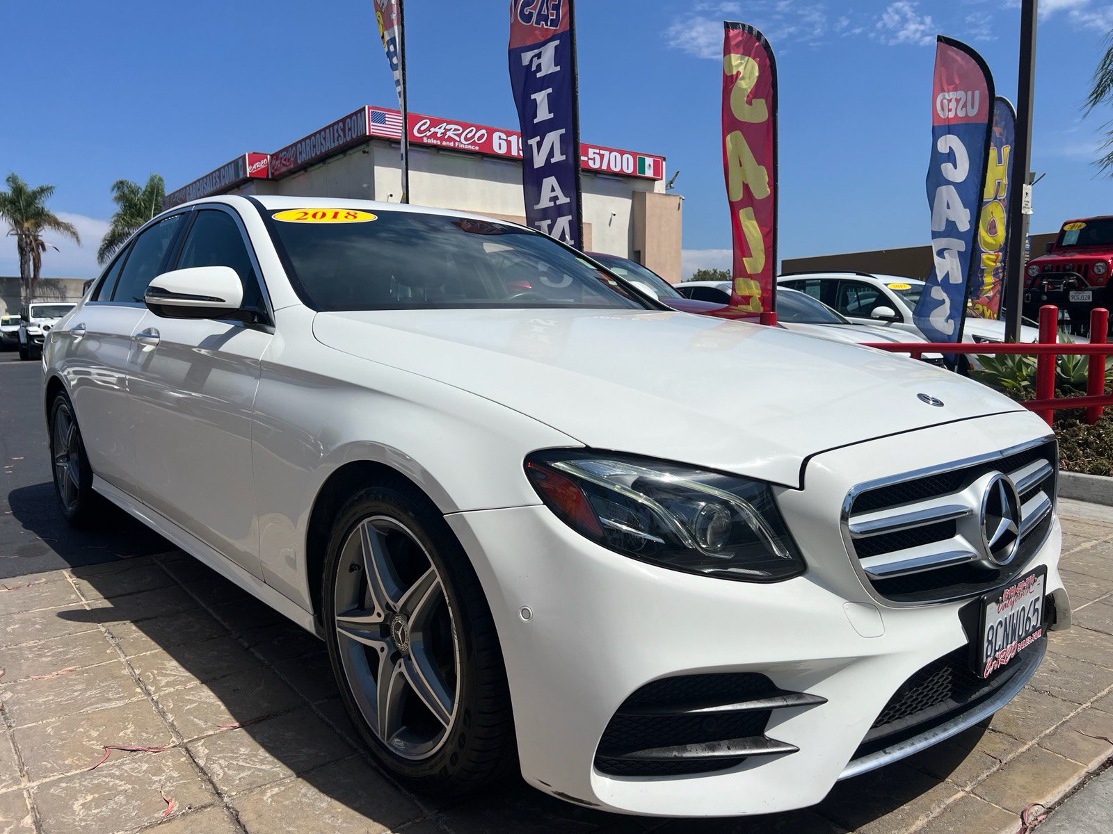 Used 2018 Mercedes-Benz E 300 w/ Premium 2 Package (Q02) image 1