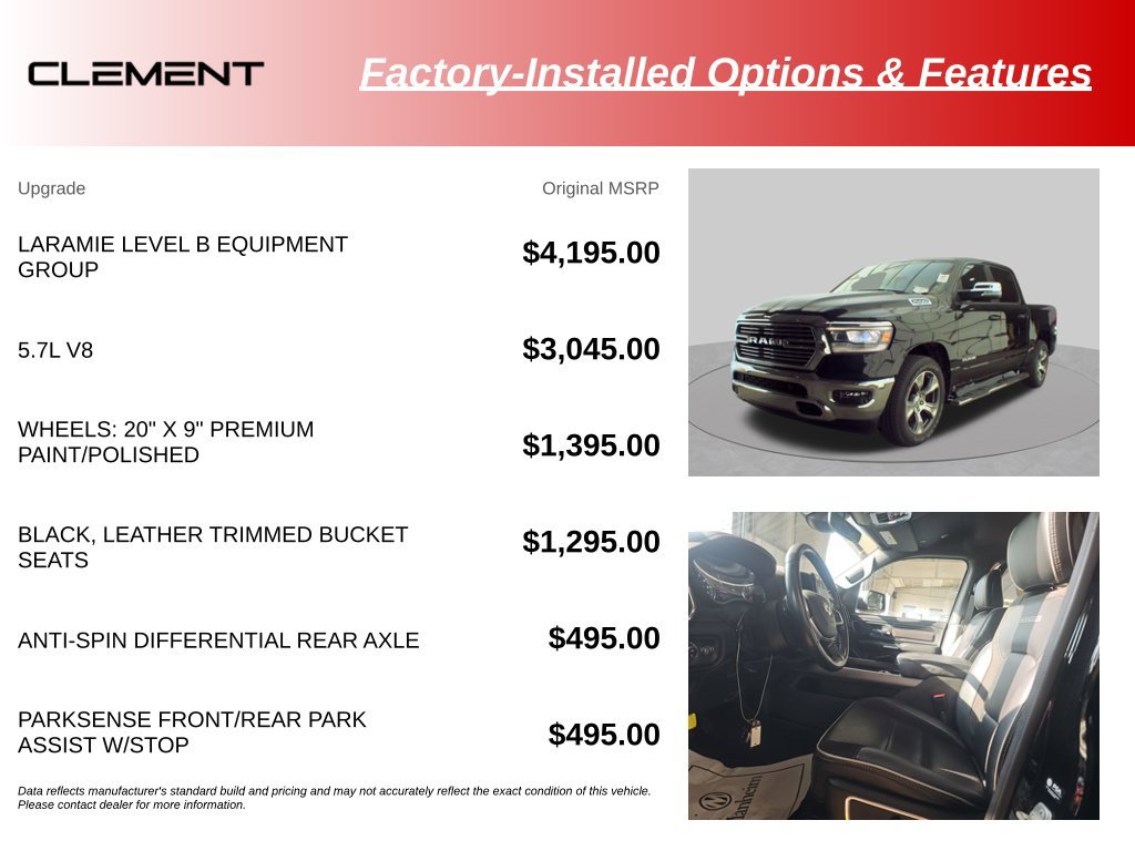 Used 2023 RAM 1500 Laramie AWD/4WD image 8