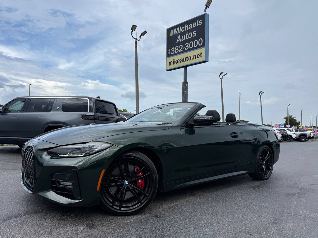 Used 2023 BMW 430i Convertible w/ M Sport Package RWD image 1