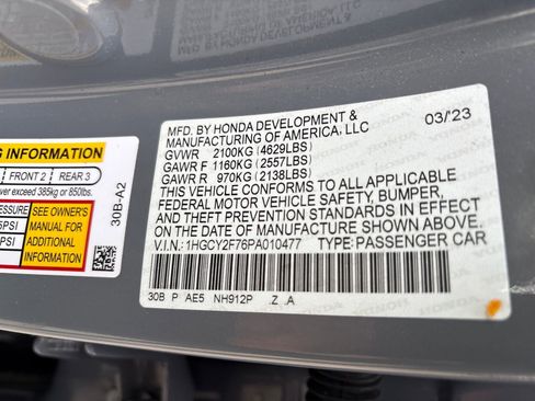 Used 2023 Honda Accord Sport image 30