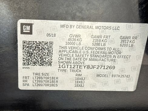 Used 2018 GMC Sierra 2500 SLT w/ Duramax Plus Package image 29