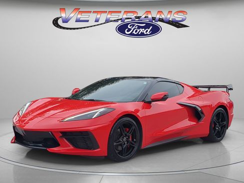 Used 2021 Chevrolet Corvette Stingray Coupe w/ 1LT RWD image 1