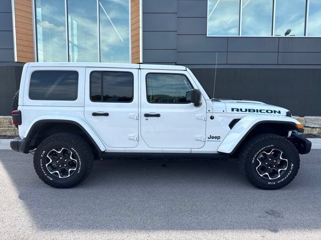 Used 2023 Jeep Wrangler Unlimited Rubicon 4xe w/ Steel Bumper Group AWD/4WD image 2