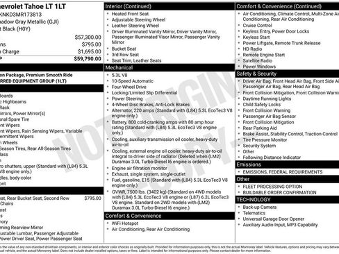 Used 2021 Chevrolet Tahoe LT image 45