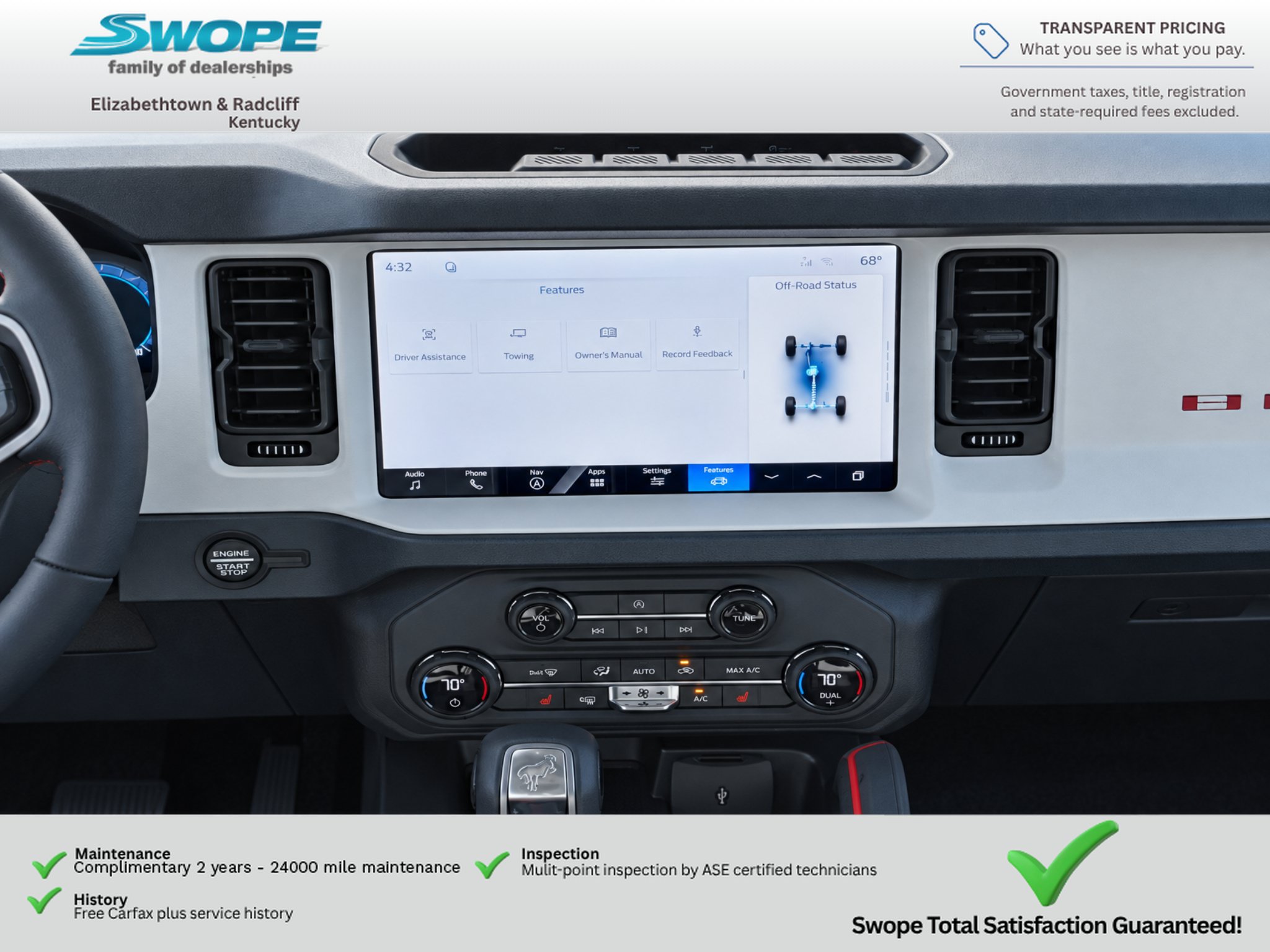 New 2026 Ford Bronco Heritage Edition AWD/4WD image 22