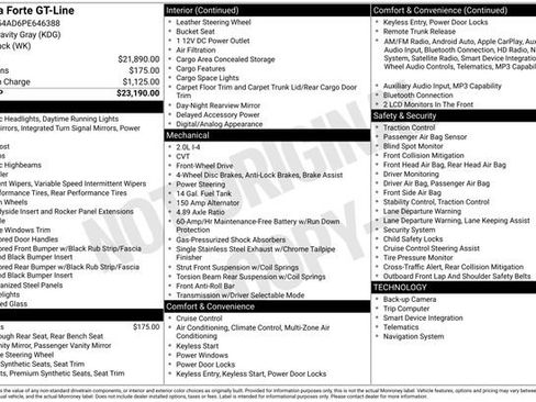 Used 2023 Kia Forte GT-Line FWD image 19