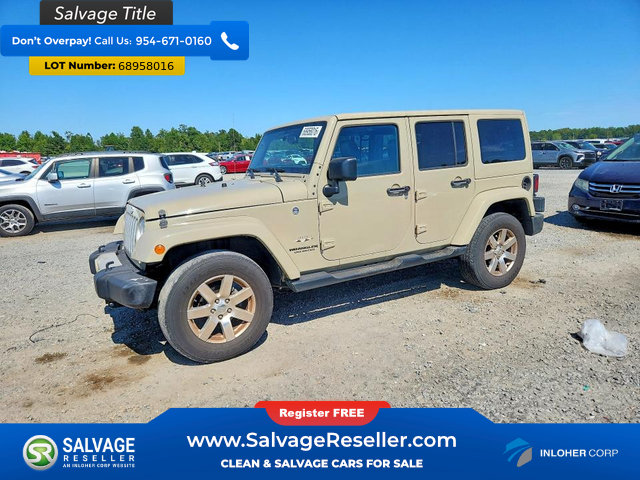 Used 2017 Jeep Wrangler Unlimited Sahara w/ Max Tow Package AWD/4WD image 1
