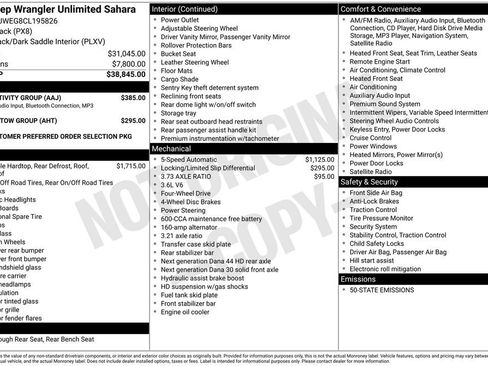 Used 2012 Jeep Wrangler Unlimited Sahara w/ Connectivity Group image 2