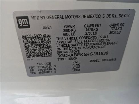 Used 2024 Chevrolet Silverado 1500 Custom image 24