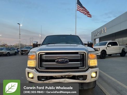 Used 2015 Ford F350 Platinum w/ FX4 Off-Road Package image 2